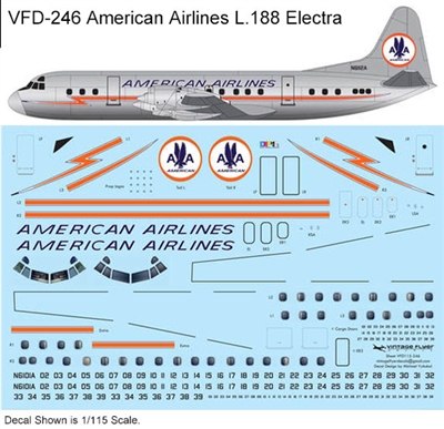 1:144 American Airlines L.188 Electra