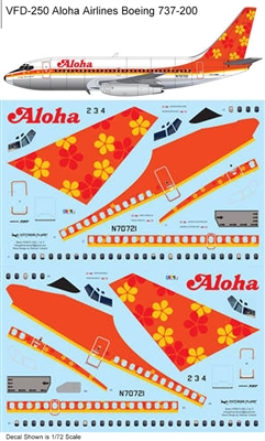 1:144 Aloha Airlines Boeing 737-200