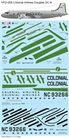1:144 Colonial Airlines Douglas DC-4