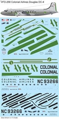 1:144 Colonial Airlines Douglas DC-4