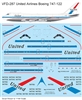 1:144 United Airlines Boeing 747-122