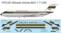 1:144 Mohawk Airlines (delivery cs) BAC 1-11-200