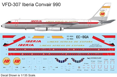 1:144 Iberia Convair 990