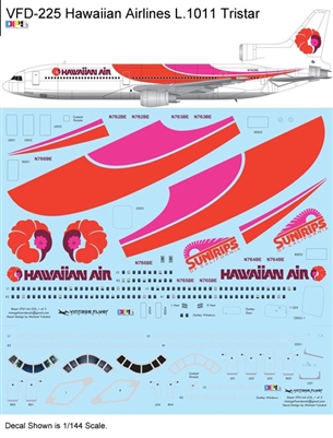 1:200 Hawaiian Airlines Lockheed L.1011 Tristar