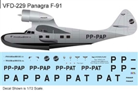 1:72 Panair Do Brasil Fairchild F-91