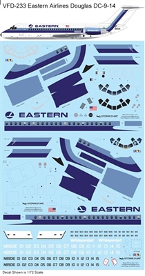 1:72 Eastern Airlines (delivery cs) Douglas DC-9-14