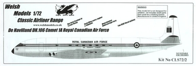 1:72 Dh.106 Comet 1A, RCAF