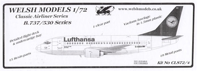 1:72 Boeing 737-500, Lufthansa