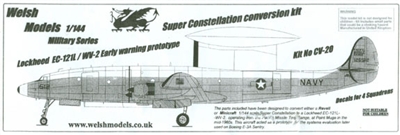 1:144 Lockheed WV2 Conversion