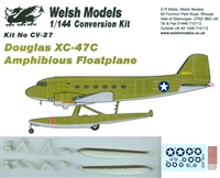1:144 Douglas XC-47 (C.47 Float) Conversion