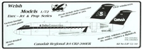 1:72 Canadair CRJ 200, Comair,ASA