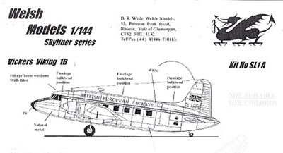 1:144 V. Viking 1B, BEA (1959 c/s)