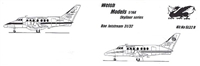 1:144 Bae 3100 Jetstream 31, Piedmont, Skywest