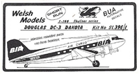 1:144 Douglas DC-3, BIA Cargo