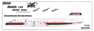 1:144 Br.175 Britannia 100, Laker Airlines