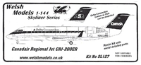 1:144 Canadair CRJ 200, Delta Connection - ASA, Comair