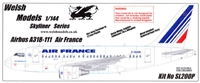 1:144 Airbus A.318 (CFM56), Air France