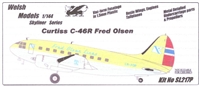 1:144 Curtiss C.46R, Fred Olsen Line