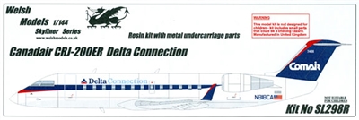 1:144 Canadair CRJ 200, Delta Connection - ASA, Comair