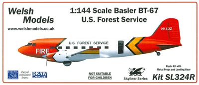 1:144 Basler BT-67, U.S. Forest Service