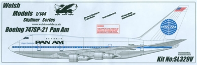 1:144 Boeing 747SP, Pan Am