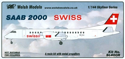 1:144 Saab 2000, Swiss