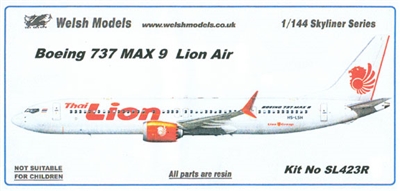 1:144 Boeing 737-MAX9, Lion Air