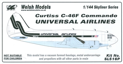 1:144 Curtiss C.46, Universal Airlines