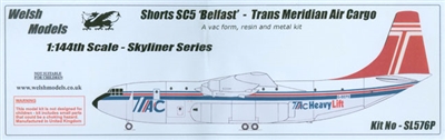 1:144 Shorts SC5 Belfast, Trans Meridian Air Cargo