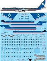 1:144 Capitol Airlines Douglas DC-8-31