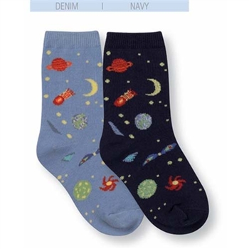 Jefferies Space Boys Socks - 1 Pair