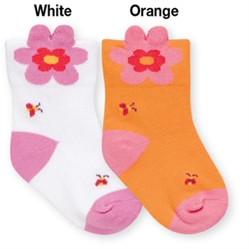 Jefferies Magic Posy Bootie Girls Socks - 1 Pair