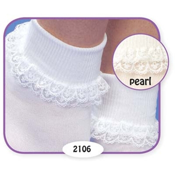 Jefferies Prissy Miss Girls Socks - 1 Pair