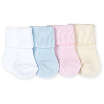 Jefferies Organic Cotton Preemie Boys and Girls Socks - 2 Pair