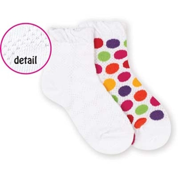 Jefferies Dots All Around Girls Socks - 1 Pair