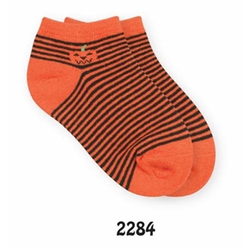 Jefferies Pumpkin Ped Girls Socks - 1 Pair