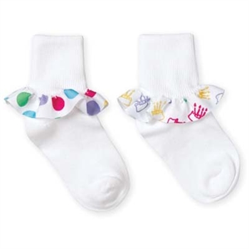 Jefferies Birthday Party Girls Socks - 1 Pair
