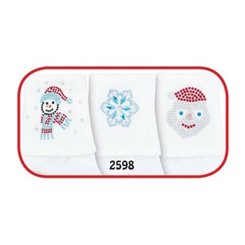 Jefferies North Pole Girls Socks - 3 Pairs