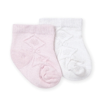 Jefferies Bamboo Heart Crew Girls Socks - 1 Pair