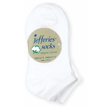 Jefferies Organic Cotton Seamless Liner Boys and Girls Socks - 2 Pair