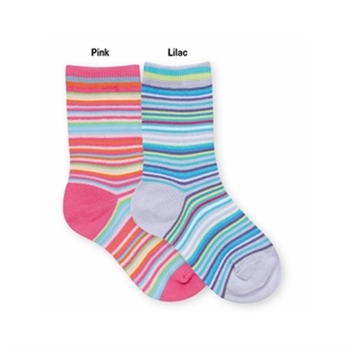 Jefferies Sweet Stripe Girls Socks - 1 Pair