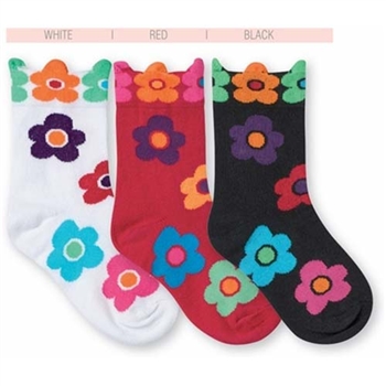 Jefferies Daisy Girls Socks - 1 Pair