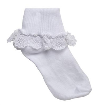 TicTacToe Sunflower Lace Girls Socks - 1 Pair