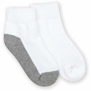 Jefferies Sport Quarter Half Cushion Seamless Boys and Girls Socks - 6 Pair