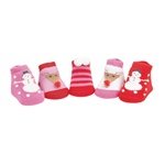 Sweet Feet 741 Winter Wonderland Multi Baby Shoe Socks