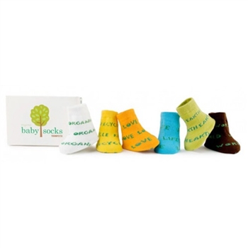 Trumpette Organic Baby Socks - 6 Pair