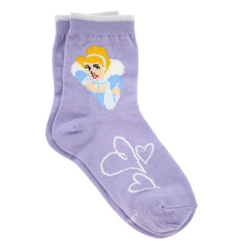 Disney Princess Cinderella Girls Socks - 1 Pair