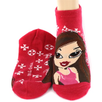 Bratz Fuschia Girls Socks - 1 Pair