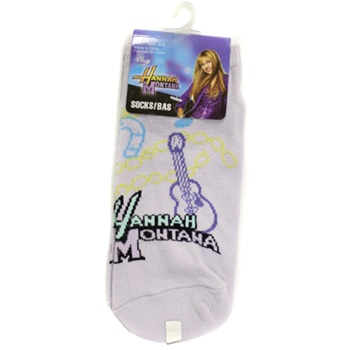 Hannah Montana Music Purple Girls Socks - 1 Pair