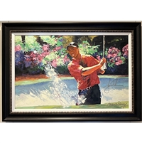 Victory at the Masters - Autographed by Tiger Woods